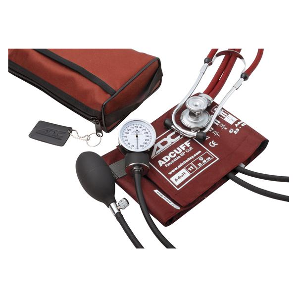 Aneroid Kit Sprague Pro's Combo II Red Adult 23-40cm 300mmHg Ea